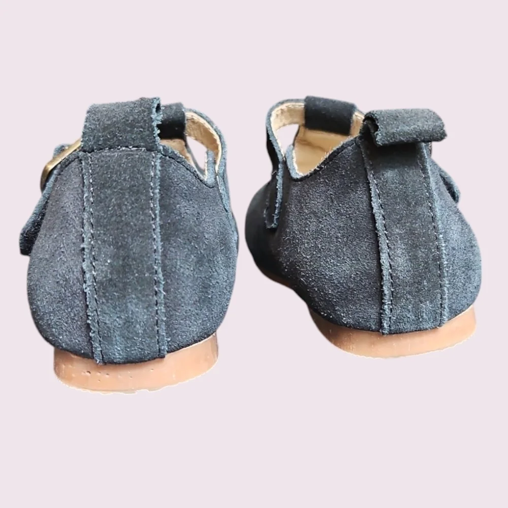 Kolan Girls Mary Jane Black Shoes Size 9